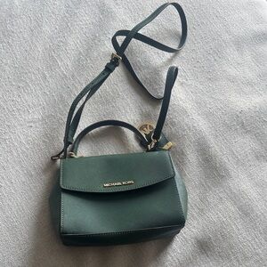 Michael Kors Forest Green Crossbody Bag